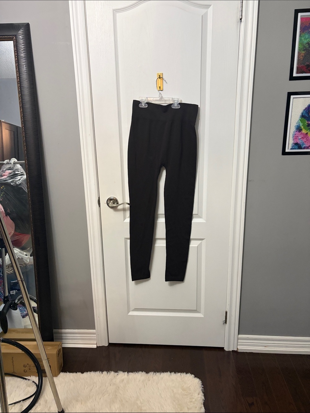 Everyday High-Waist Black Women's Leggings